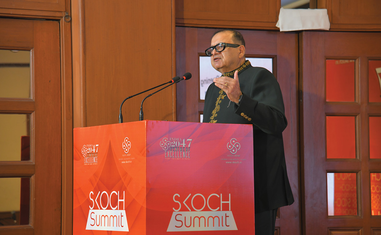 Mr Sameer Kochhar at the Summit - Resourcing Viksit Bharat
