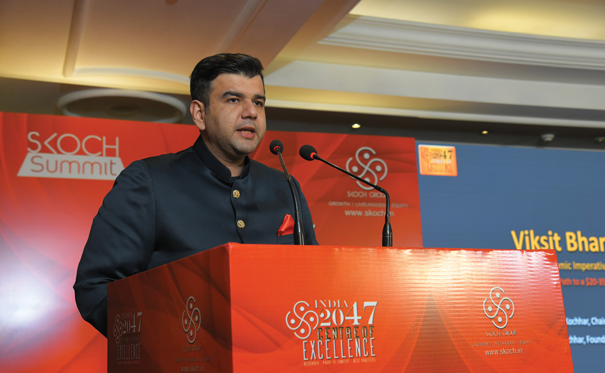 Mr Rohan Kochhar at the Summit - Governing Viksit Bharat