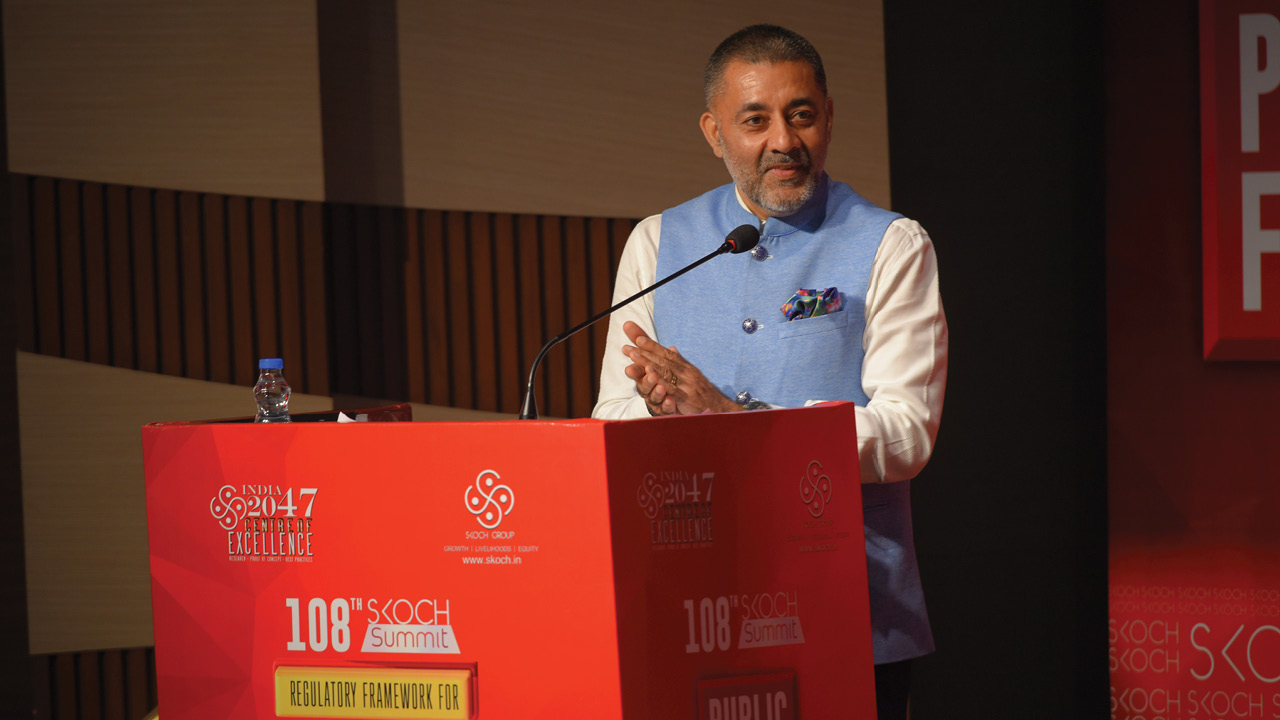 Dr Gursharan Dhanjal at the Summit - Public Policy Forum - Regulatory Framework for Viksit Bharat