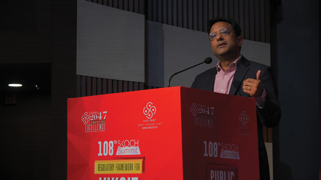 Dr Shekhar Aiyar at the Summit - Public Policy Forum - Regulatory Framework for Viksit Bharat
