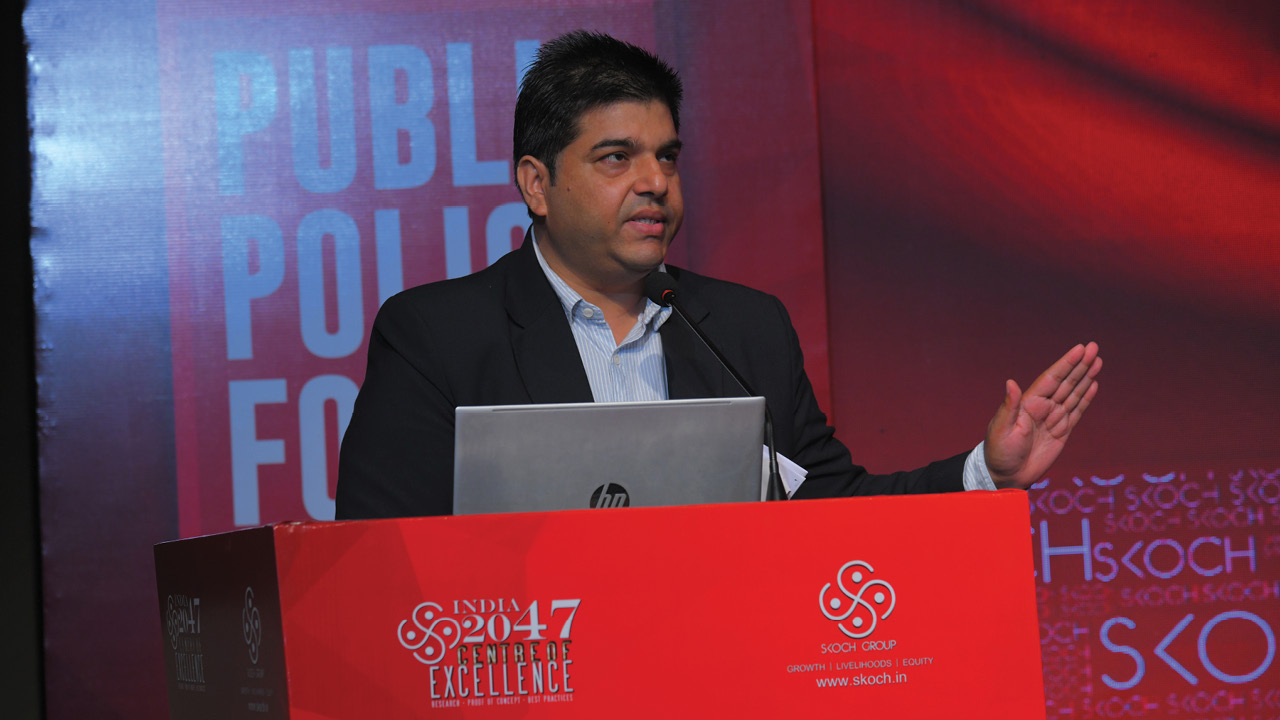 Mr Atul K Thakur at the Summit - Public Policy Forum - Regulatory Framework for Viksit Bharat