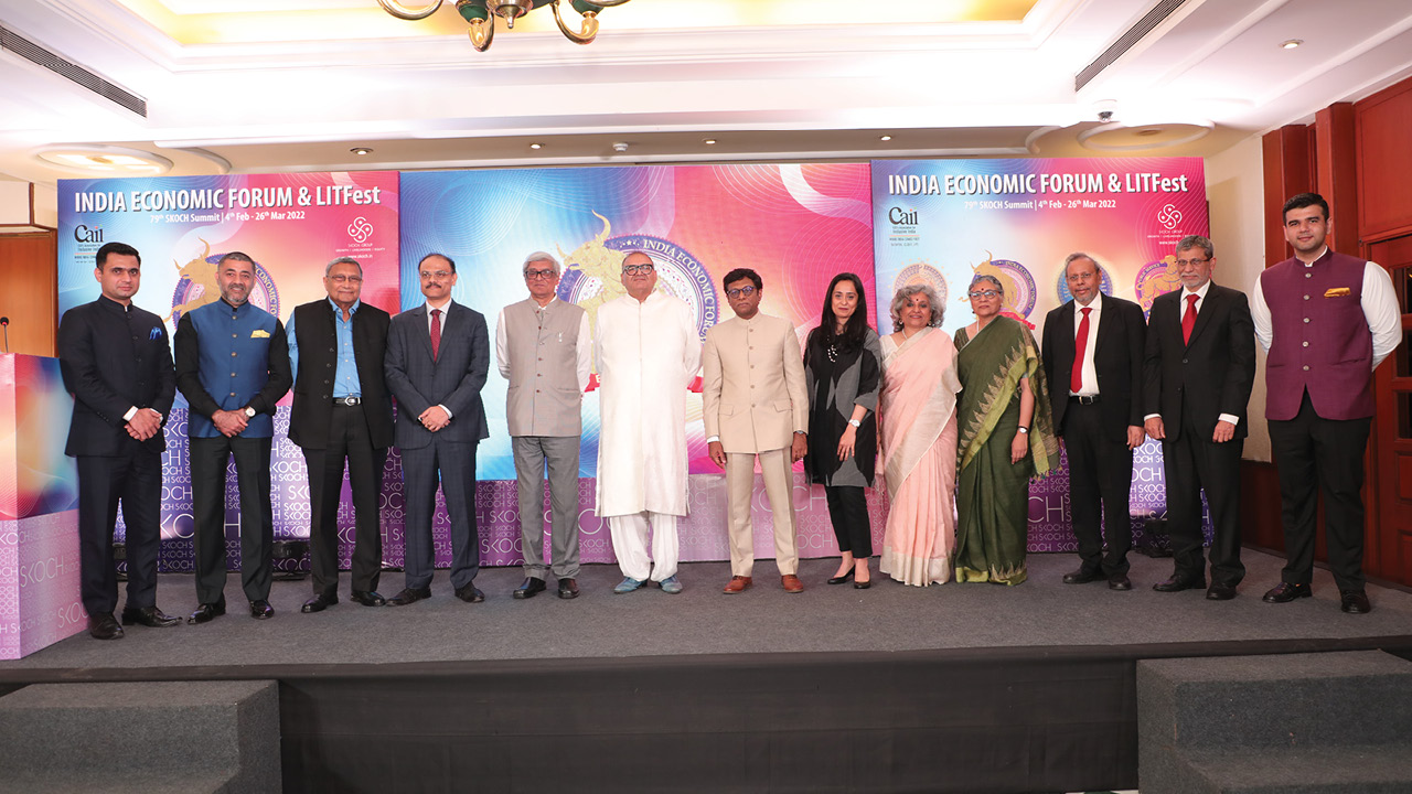 Participants at the Summit - India Economic Forum & LITFest