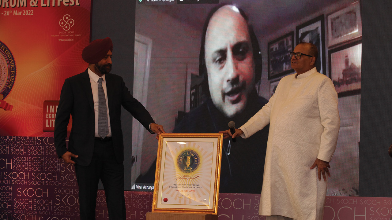 Participants at the India Economic Forum & LITFest