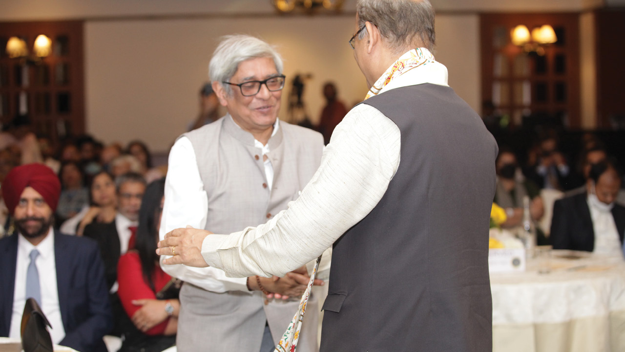 Participants at the India Economic Forum & LITFest