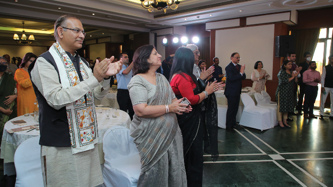 Participants at the India Economic Forum & LITFest