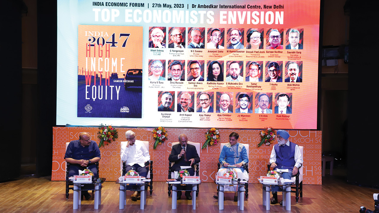 Participants at the India Economic Forum - India 2047